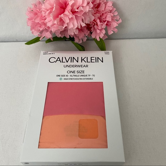 Calvin Klein Women’s 2-pack Thong,NWT - Picture 1 of 2